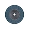 Pferd 7" x 7/8" A.H. POLIFAN Flap Disc - Z PSF EXTRA STEELOX, Zirconia, 40 Grit, Flat 60479 - alternate 3